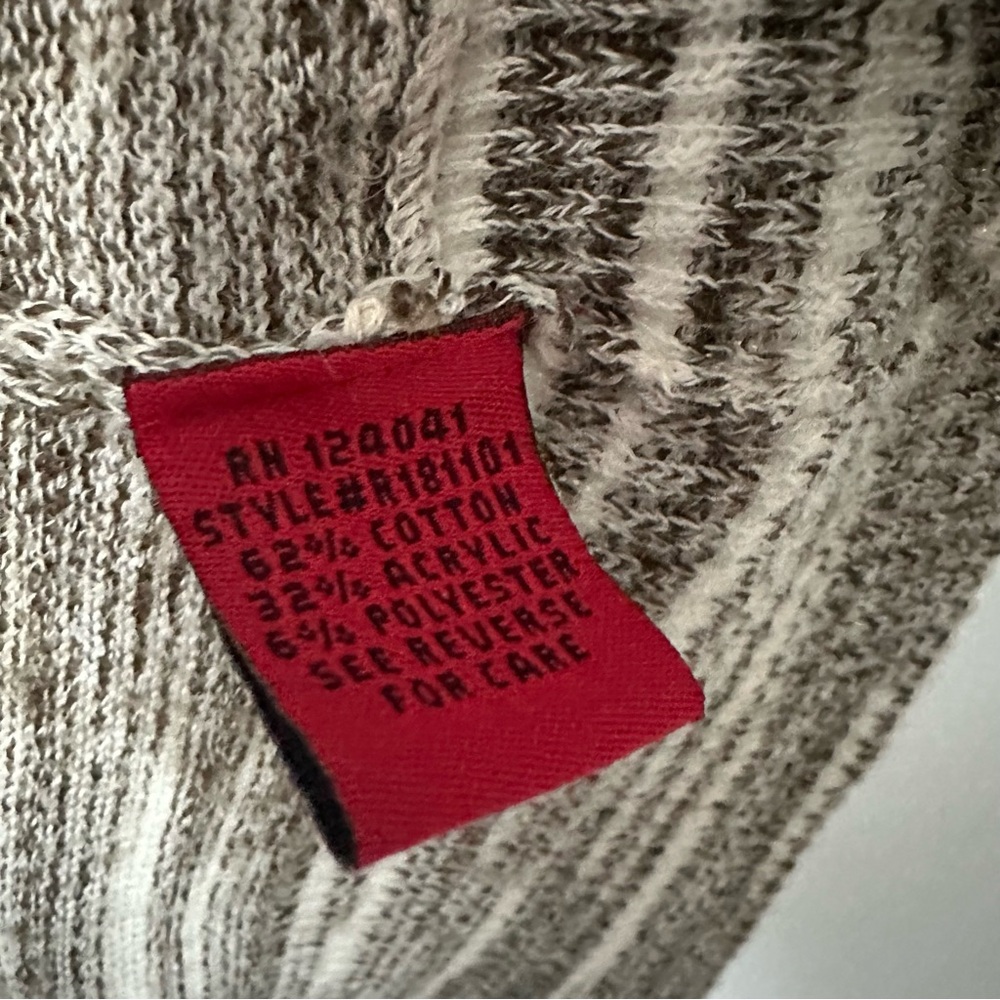 Red Brand Open-Front Cardigan Size Small - Picture 2 of 5